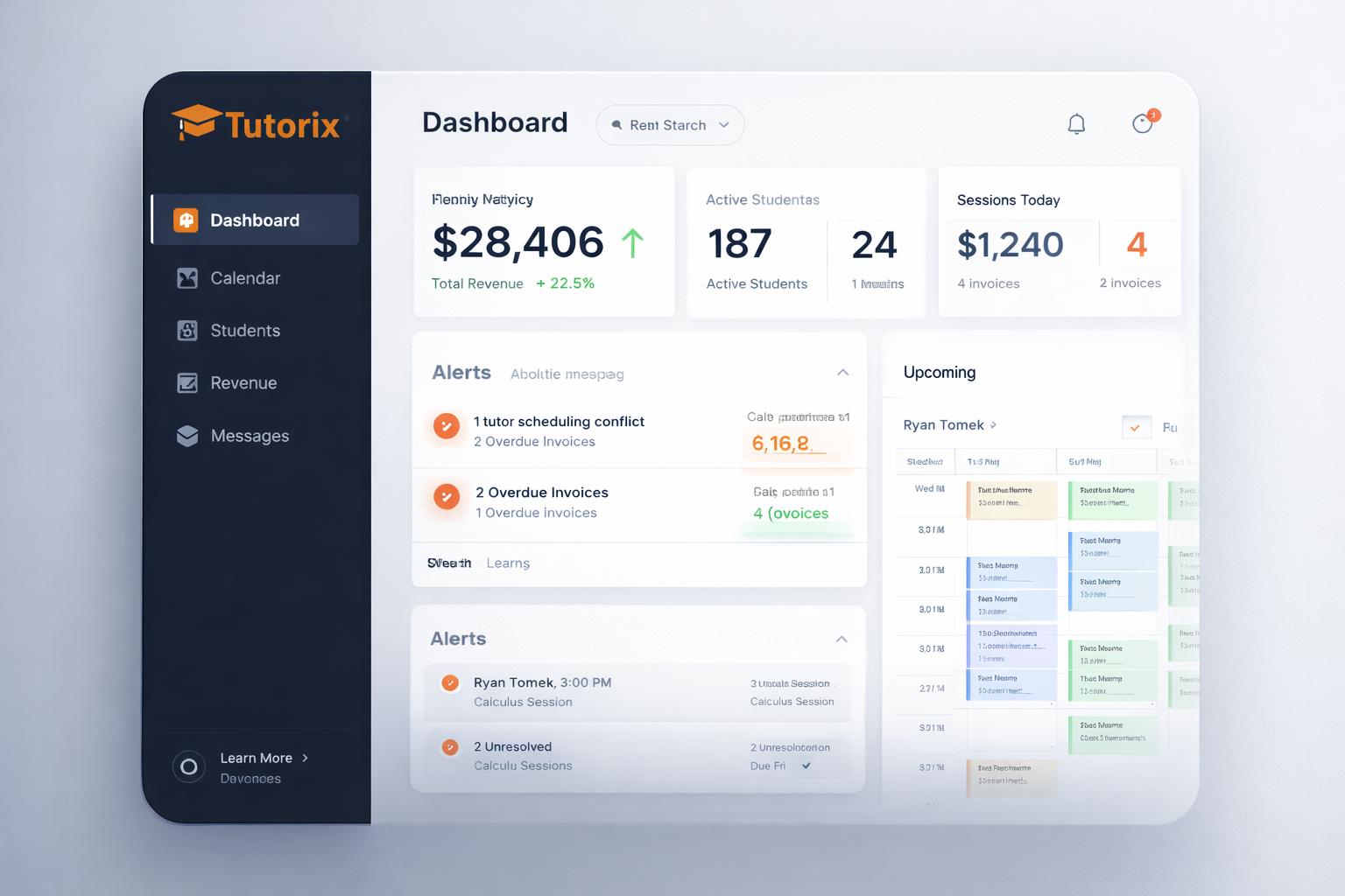 Tutor business platform