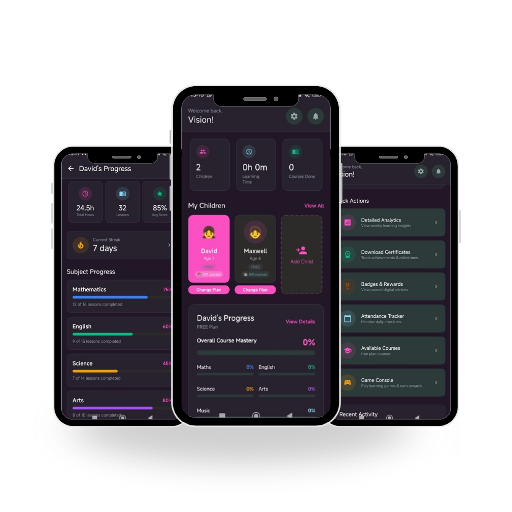 Edutab mobile app preview